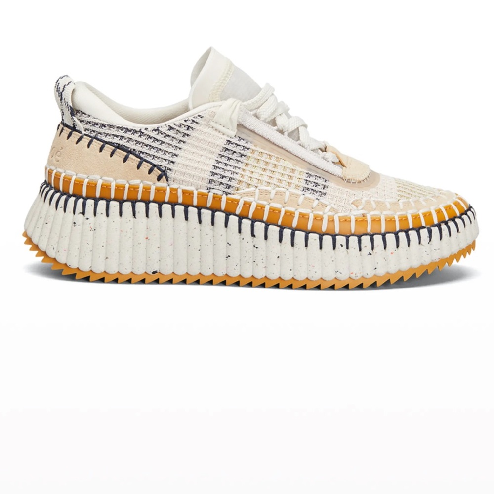 Chloe Nama Stitch Walking Sneakers